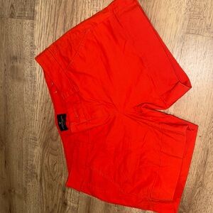 American Eagle Outfitters Women's Bright Orange Shorts